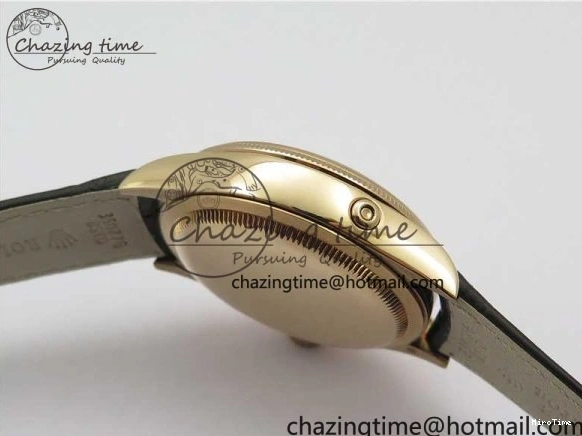 MiroTime 0320 Cellini 50535 Moonphase RG GMF Best Edition White Dial on Brown Leather Strap A Lightweight 2634